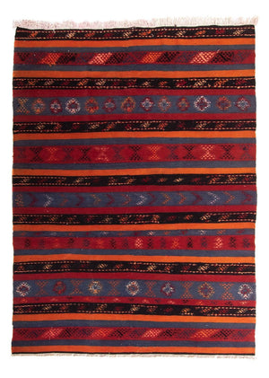 Tapis Kelim - Vieux - 220 x 160 cm - multicolore