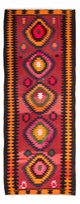 Kilim ancien Tapis 130x350cm