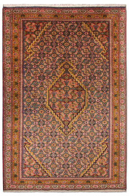 Tapis persan - Tabriz - Royal - 110 x 74 cm - bleu
