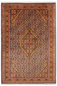 Tapis persan - Tabriz - Royal - 110 x 74 cm - bleu