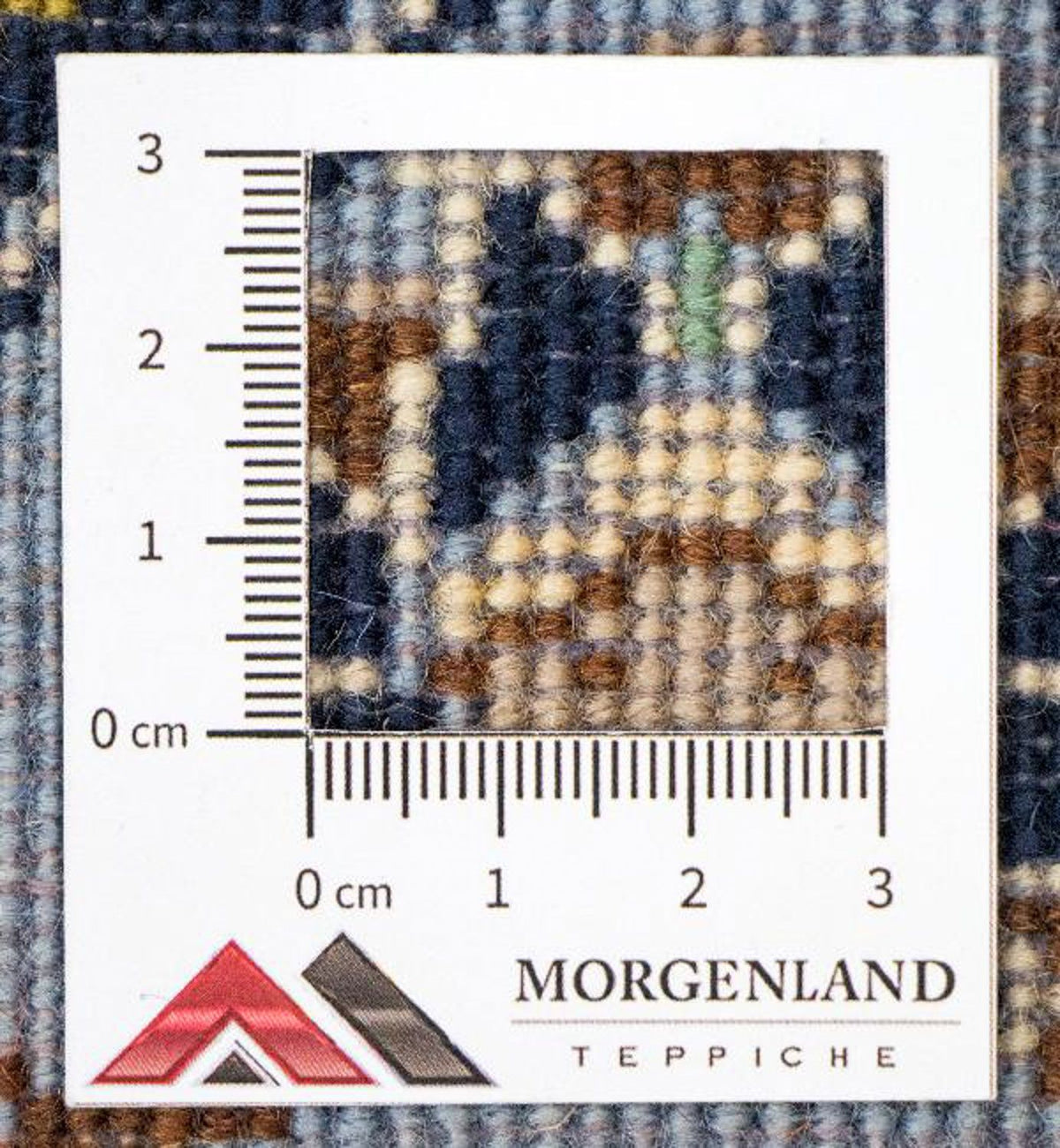 Tapis persan - Keshan - 380 x 288 cm - bleu