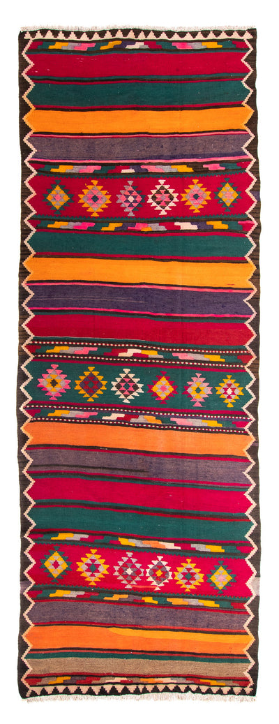 Kilim ancien Tapis 130x365cm