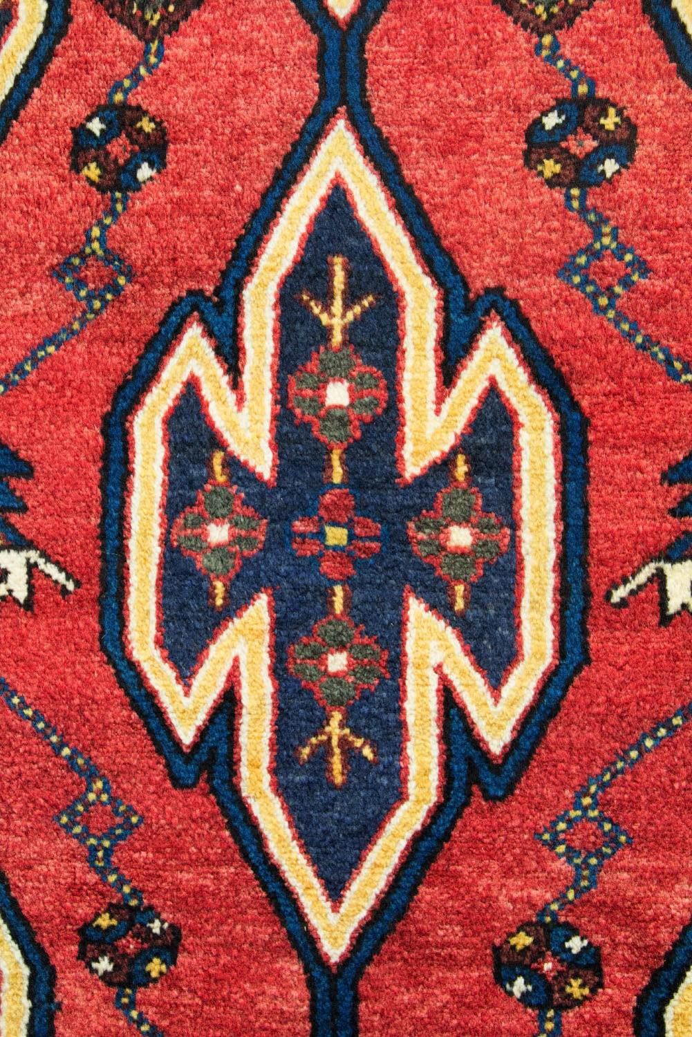 Tapis persan - Nomadic - 135 x 85 cm - rouge