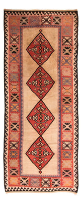 Tapis de couloir Tapis Kelim - Vieux - 360 x 155 cm - multicolore