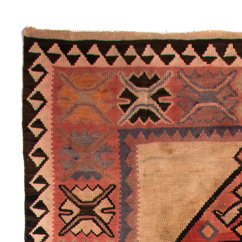 Tapis de couloir Tapis Kelim - Vieux - 360 x 155 cm - multicolore