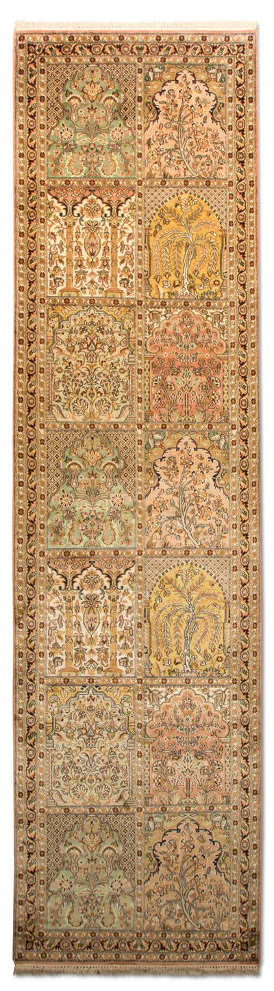 Tapis en soie du Cachemire Tapis 77x316cm - Tapis oriental