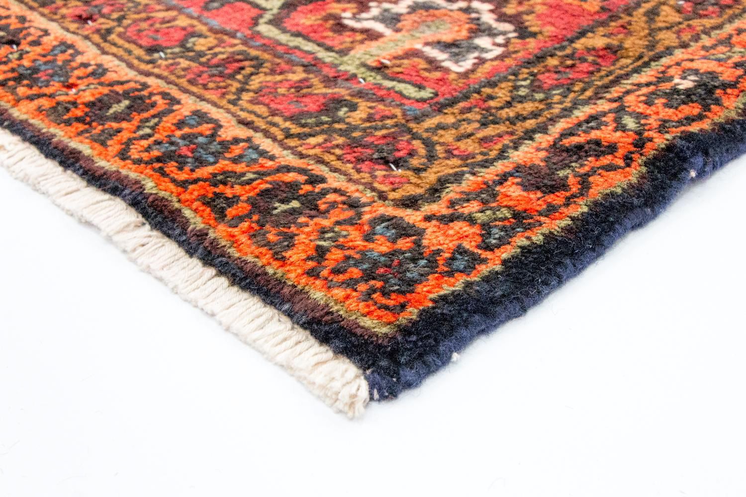 Tapis persan - Nomadic - 183 x 110 cm - orange