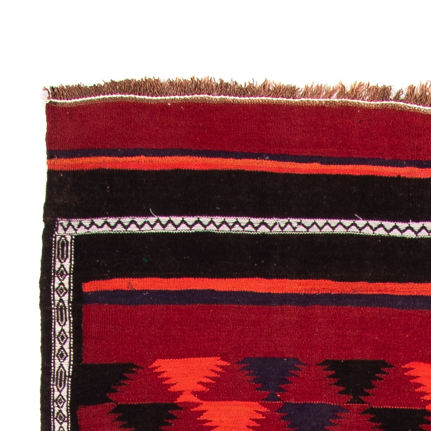 Tapis de couloir Tapis Kelim - Vieux - 280 x 145 cm - multicolore