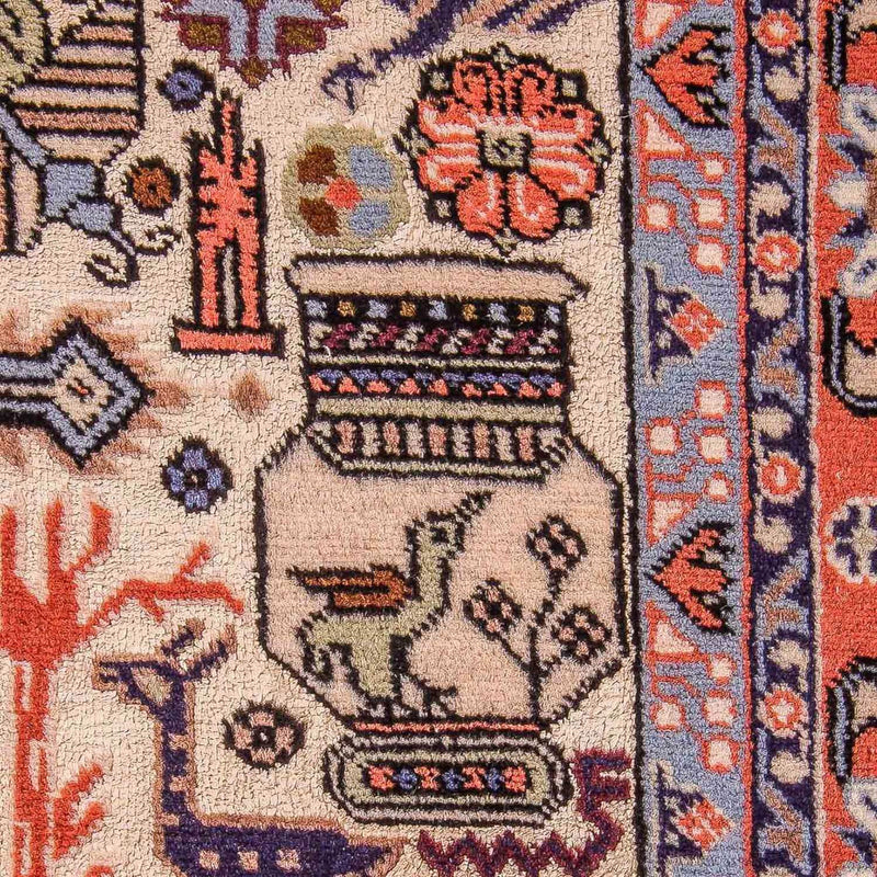 Tapis persan - Nomadic - 200 x 137 cm - rose