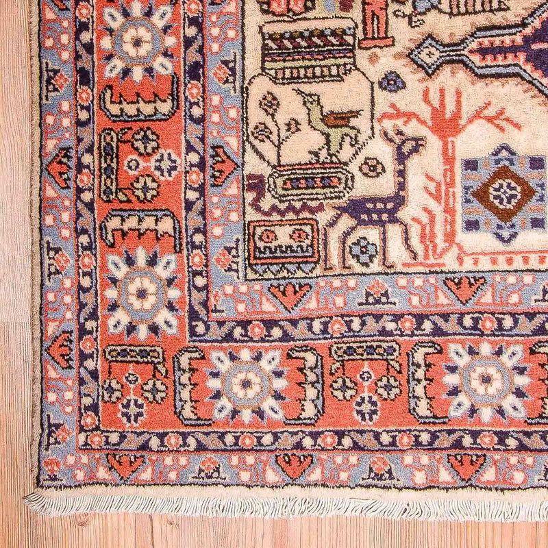 Tapis persan - Nomadic - 200 x 137 cm - rose