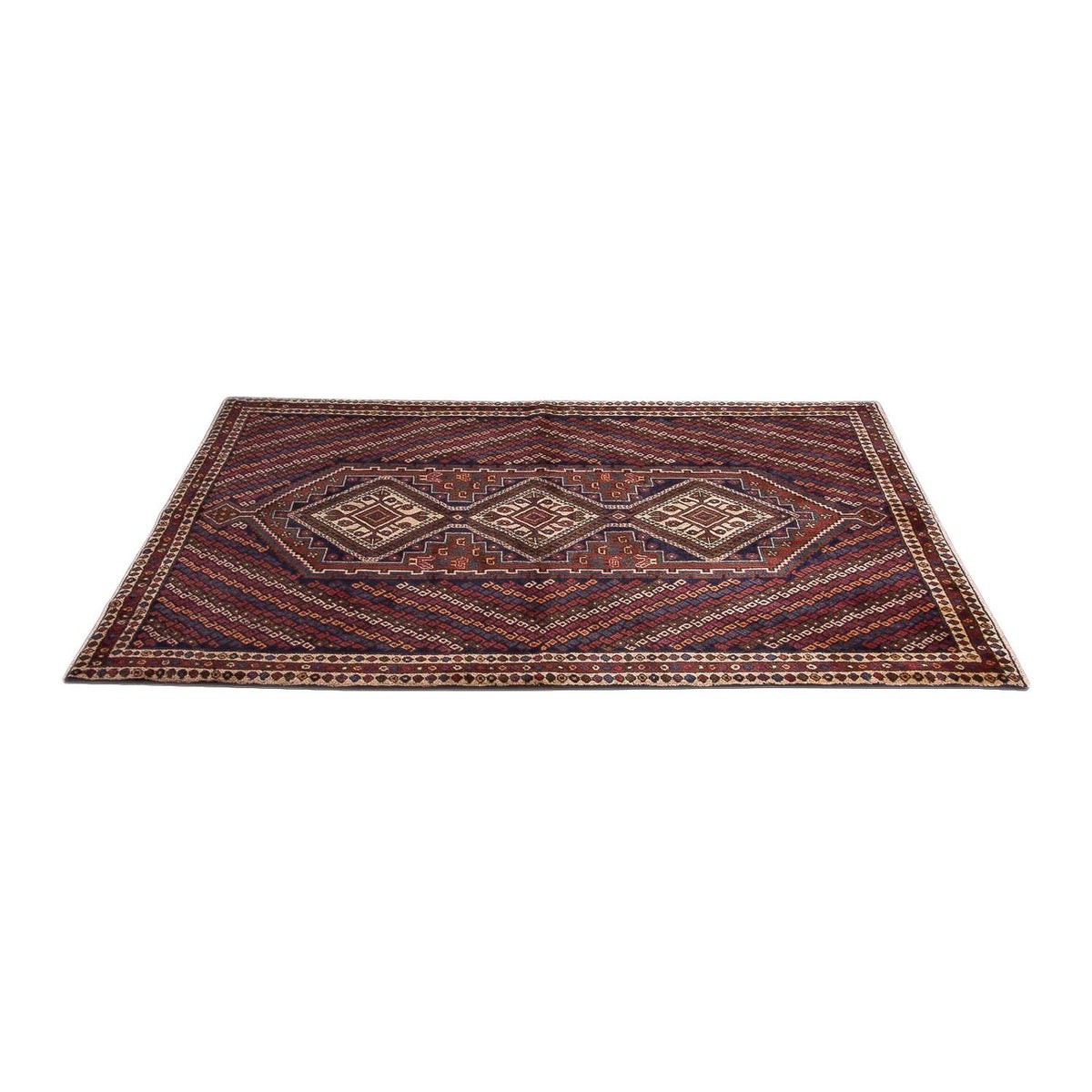 Tapis persan - Nomadic - 192 x 128 cm - multicolore