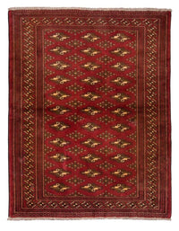 Tapis Turkaman - 123 x 95 cm - rouge