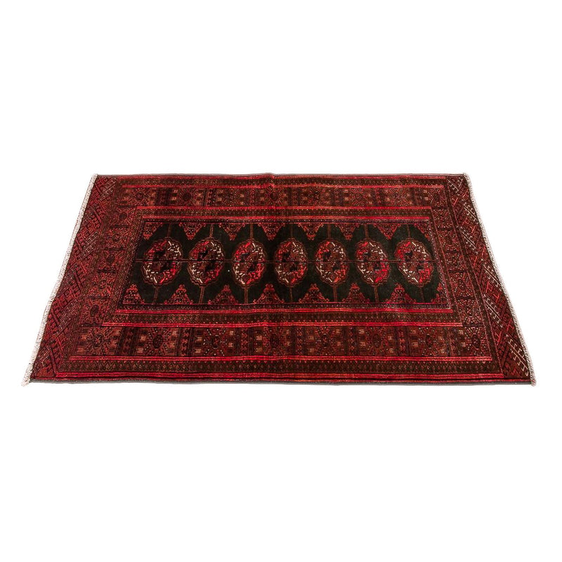 Tapis Turkaman - 142 x 92 cm - bleu foncé