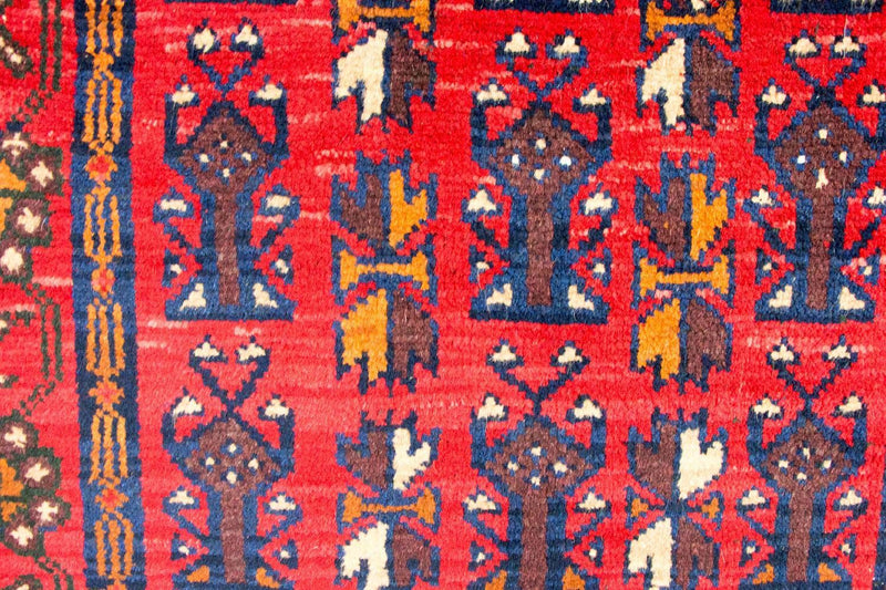 Tapis Belutsch - 130 x 74 cm - rouge