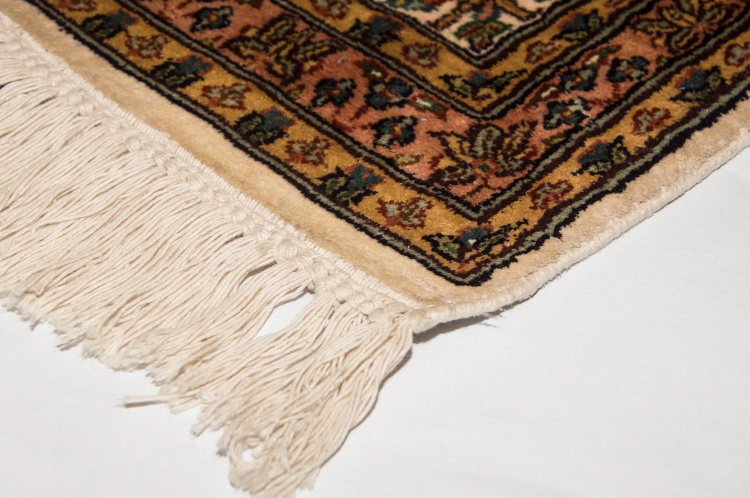 Tapis en soie - Soie du Cachemire - 295 x 173 cm - beige