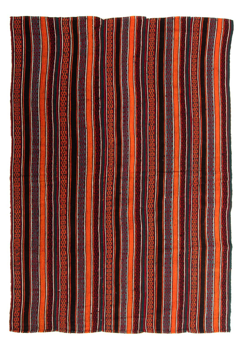Tapis Kelim - Vieux - 220 x 155 cm - multicolore