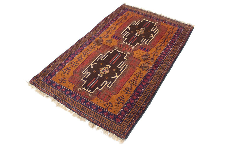 Tapis Belutsch - 143 x 82 cm - multicolore