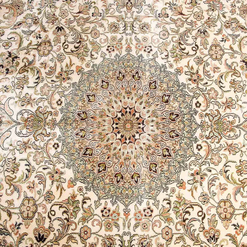 Tapis en soie - Soie du Cachemire - 314 x 213 cm - beige