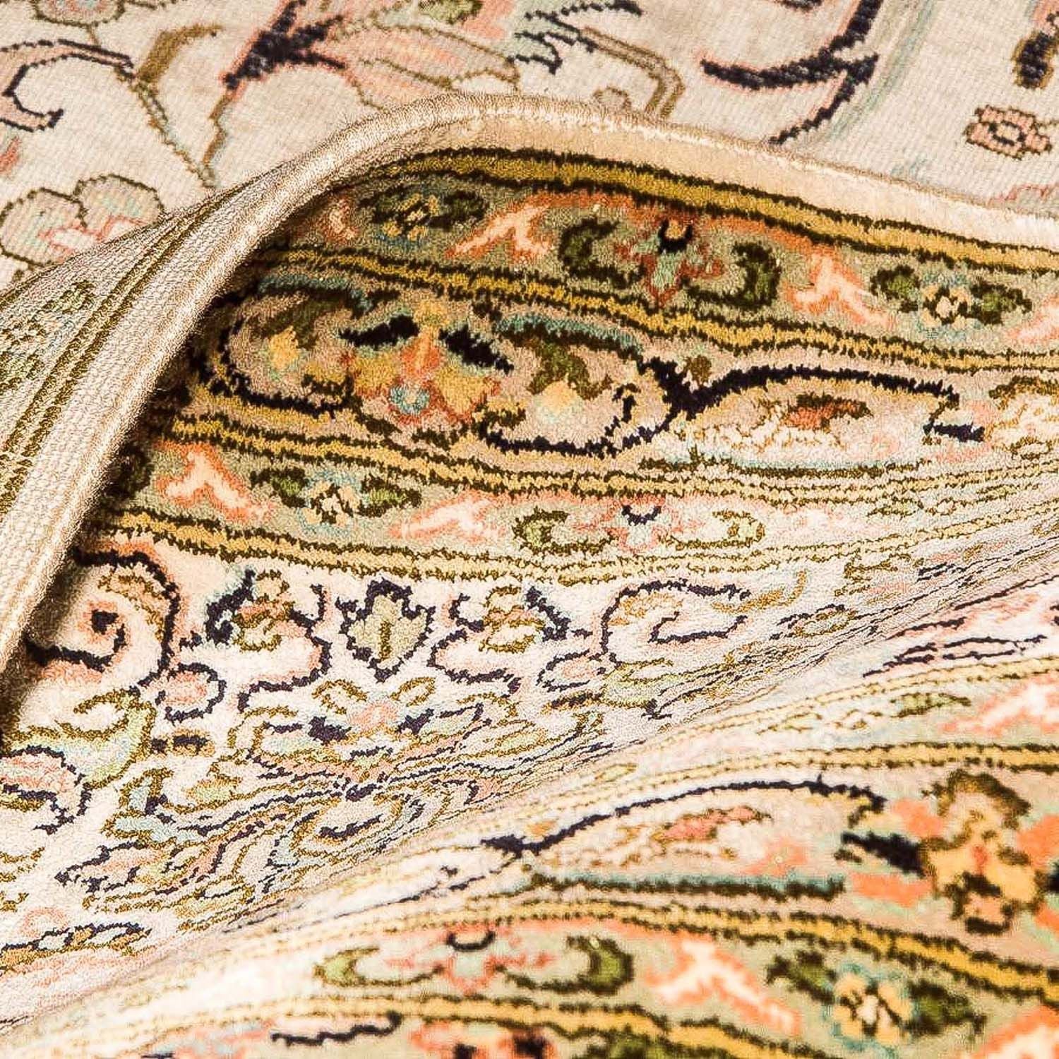 Tapis en soie - Soie du Cachemire - 314 x 213 cm - beige