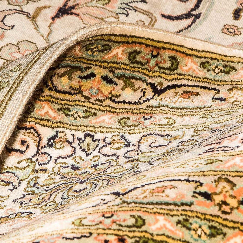 Tapis en soie - Soie du Cachemire - 314 x 213 cm - beige