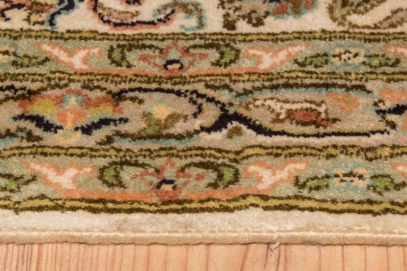 Tapis en soie - Soie du Cachemire - 314 x 213 cm - beige