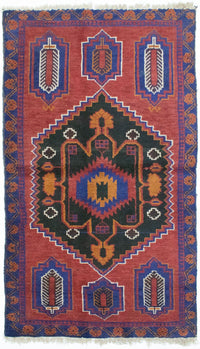 Tapis Belutsch - 135 x 81 cm - bleu