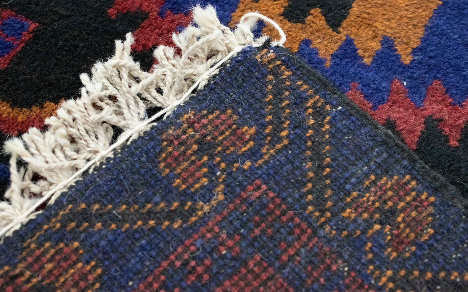 Tapis Belutsch - 135 x 81 cm - bleu