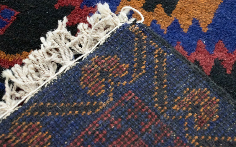 Tapis Belutsch - 135 x 81 cm - bleu