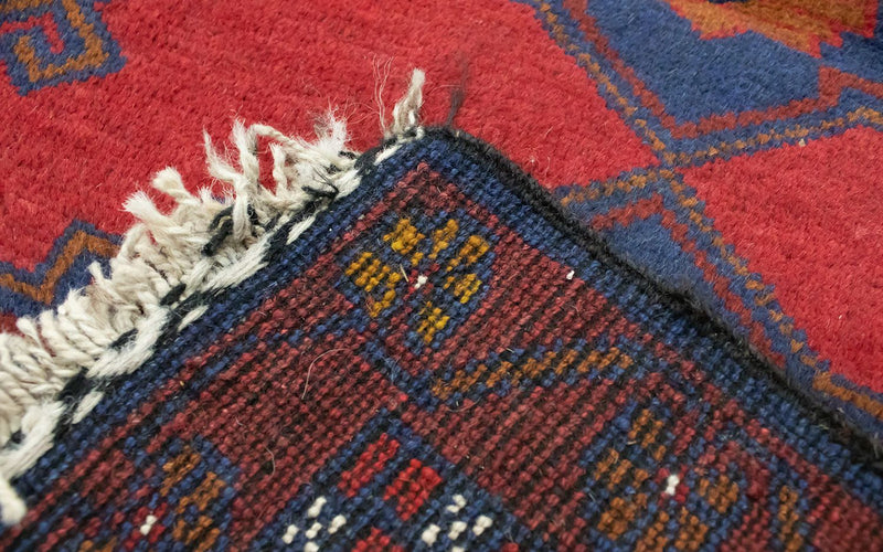 Tapis Belutsch - 152 x 85 cm - rouge