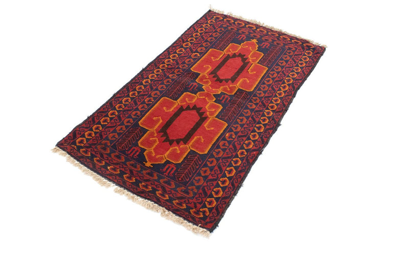 Tapis Belutsch - 138 x 78 cm - bleu