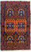 Tapis Belutsch - 120 x 73 cm - bleu