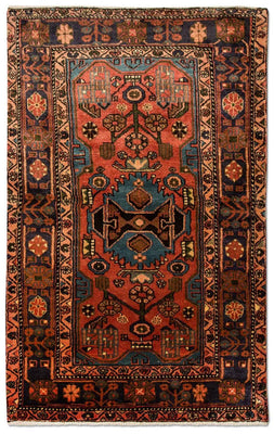Tapis persan - Nomadic - 175 x 109 cm - multicolore