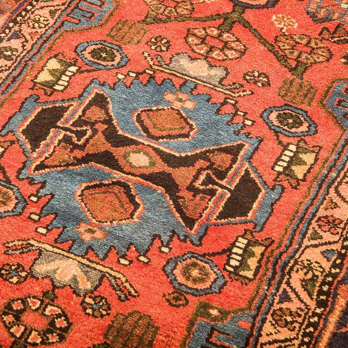 Tapis persan - Nomadic - 175 x 109 cm - multicolore