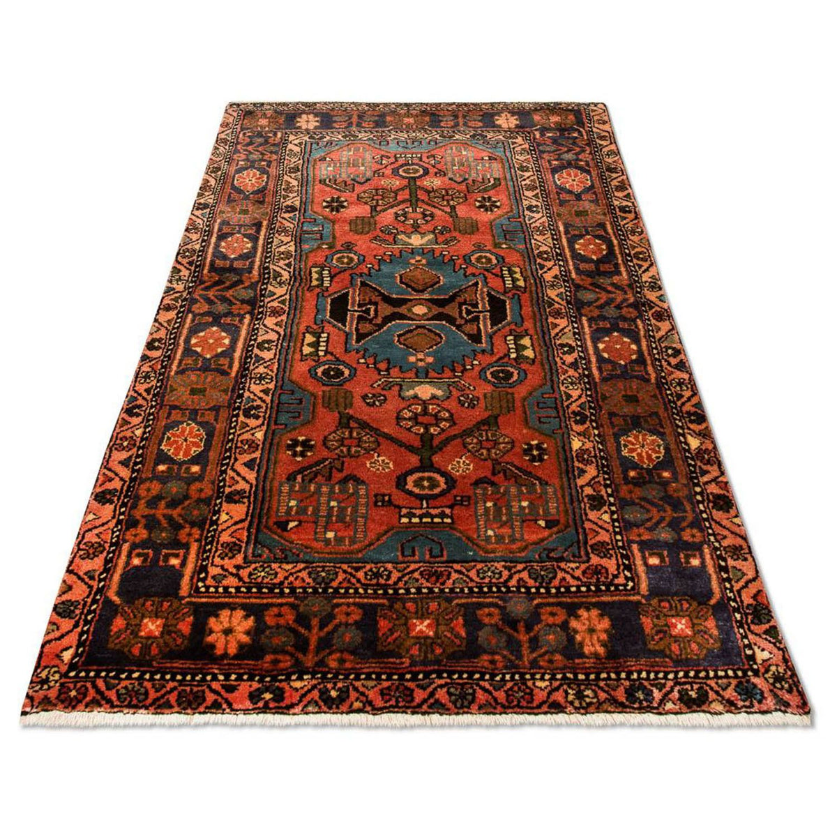 Tapis persan - Nomadic - 175 x 109 cm - multicolore