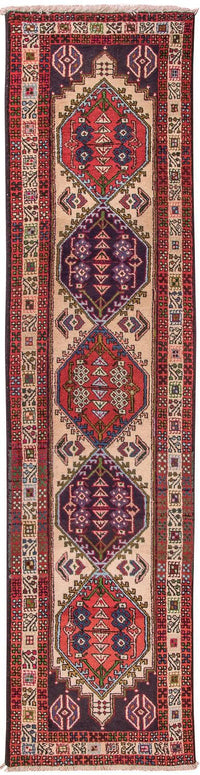 Tapis de couloir Tapis persan - Nomadic - 293 x 72 cm - beige