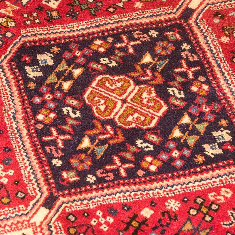 Tapis de couloir Tapis persan - Nomadic - 278 x 92 cm - rouge