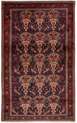 Tapis persan - Nomadic - 188 x 115 cm - multicolore