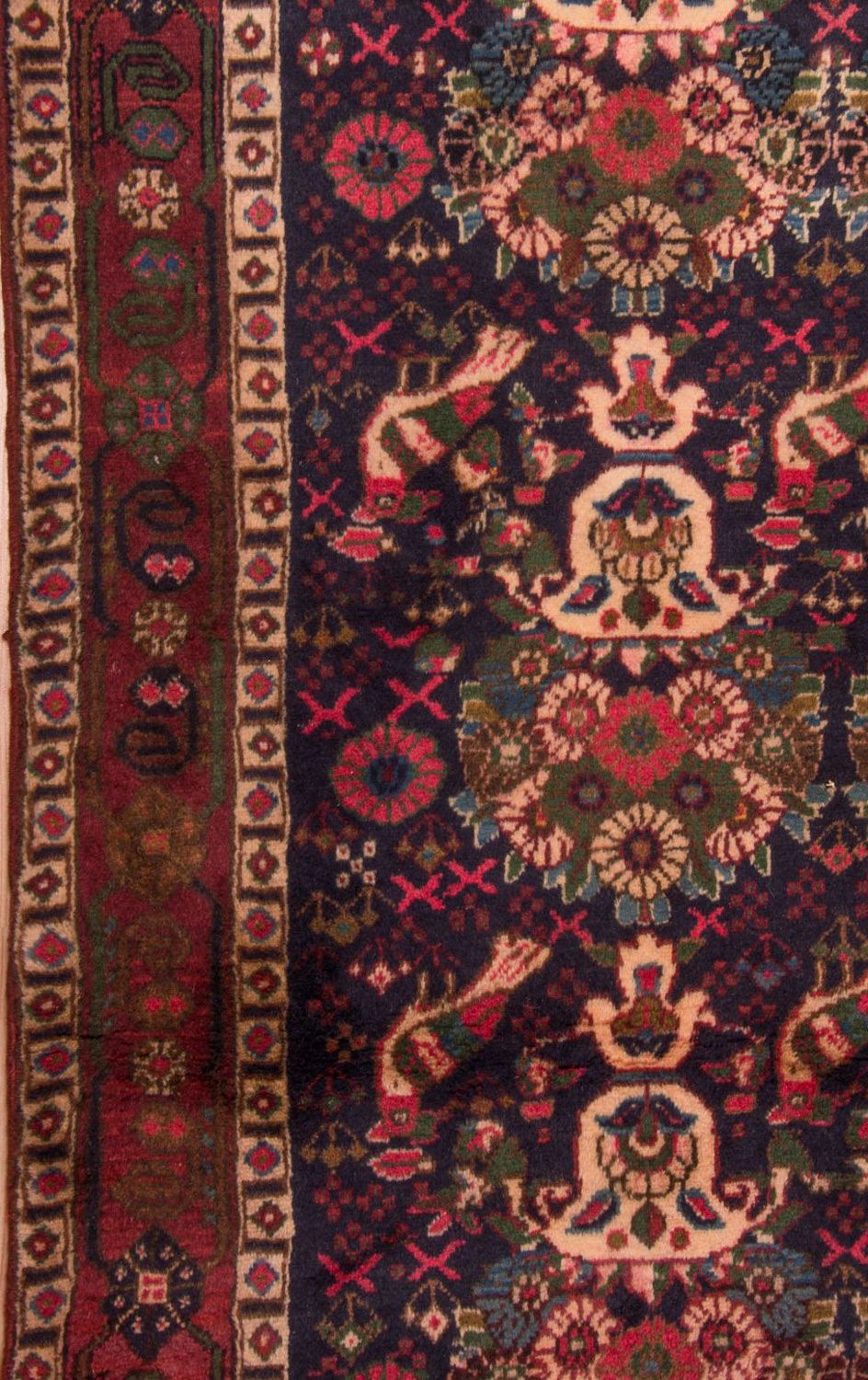 Tapis persan - Nomadic - 188 x 115 cm - multicolore