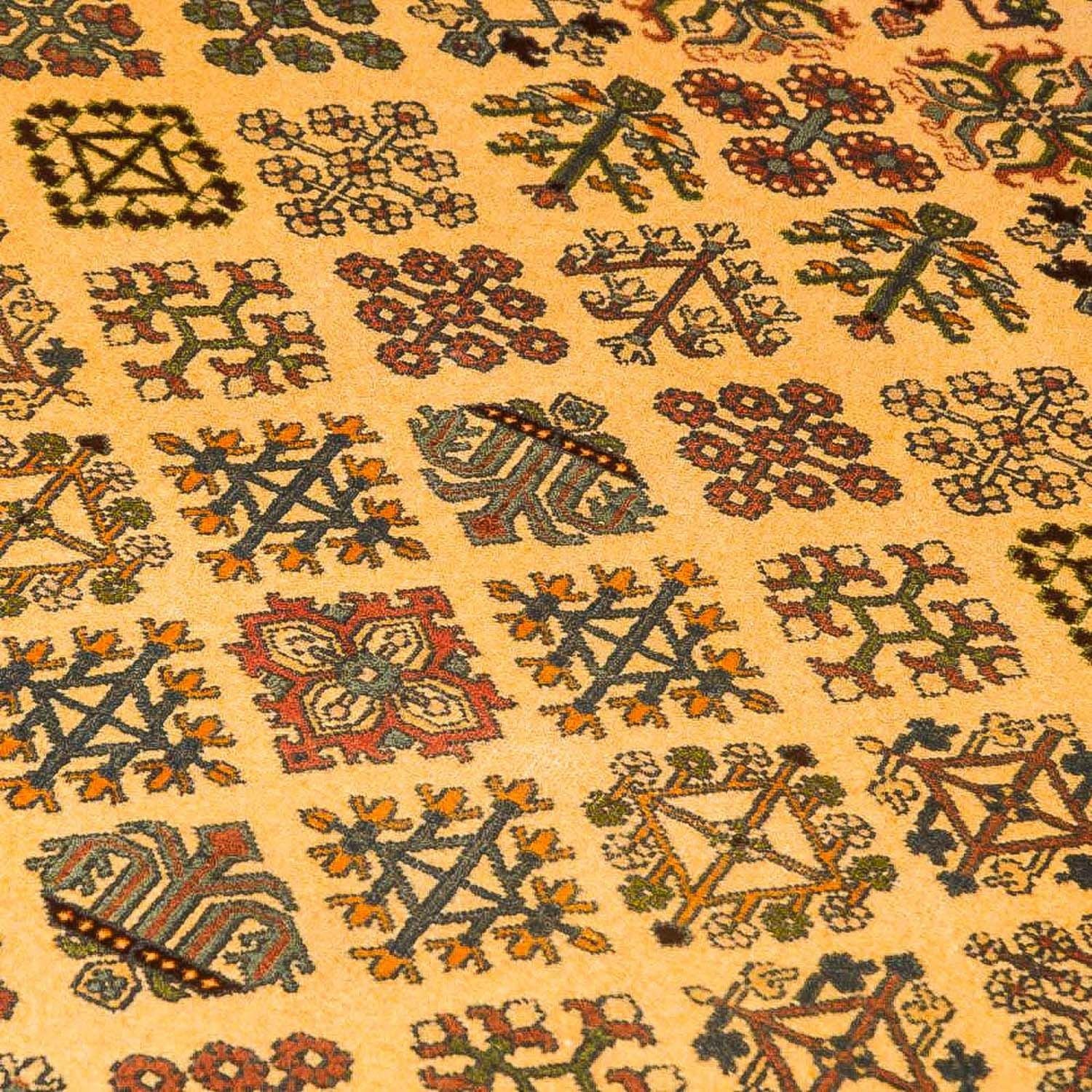 Tapis Turkaman - 157 x 100 cm - or