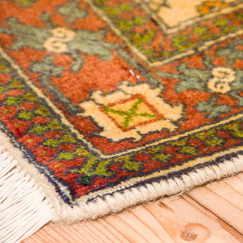 Tapis Turkaman - 157 x 100 cm - or