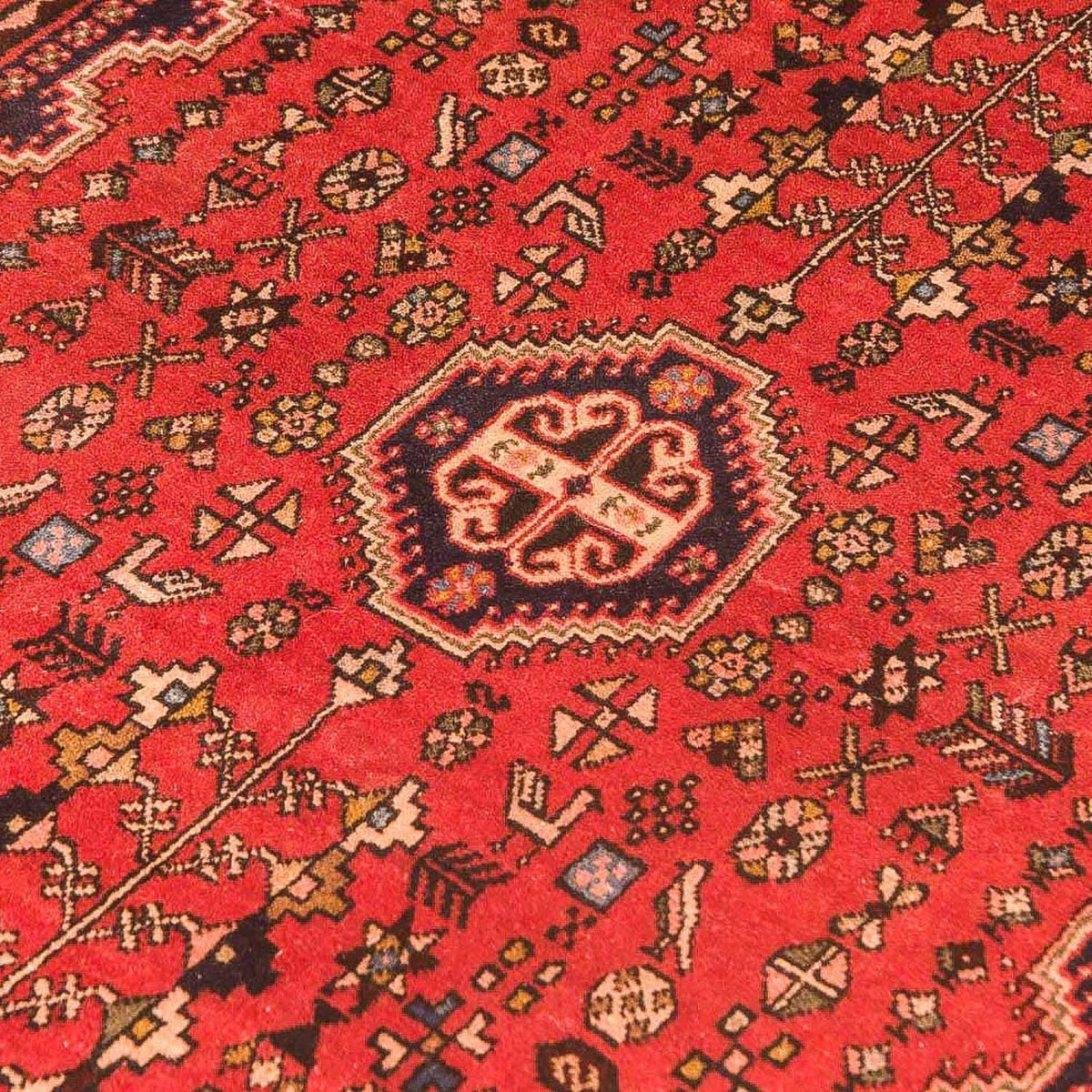 Tapis persan - Nomadic - 151 x 103 cm - rouge