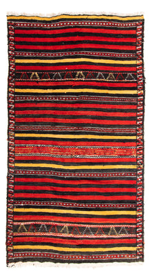 Tapis Kelim - Vieux - 245 x 135 cm - multicolore