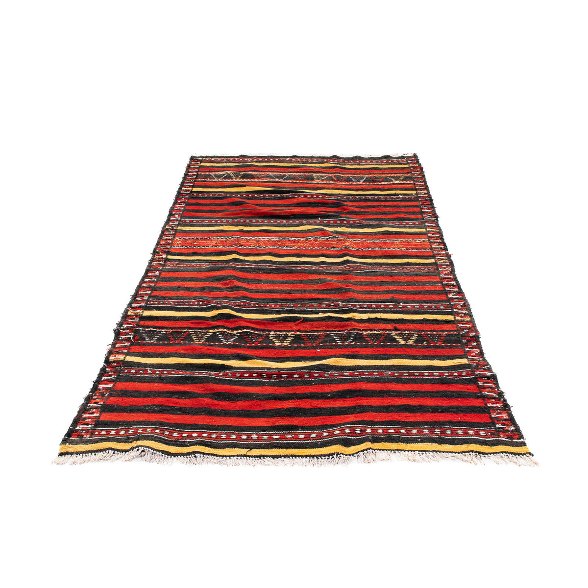 Tapis Kelim - Vieux - 245 x 135 cm - multicolore