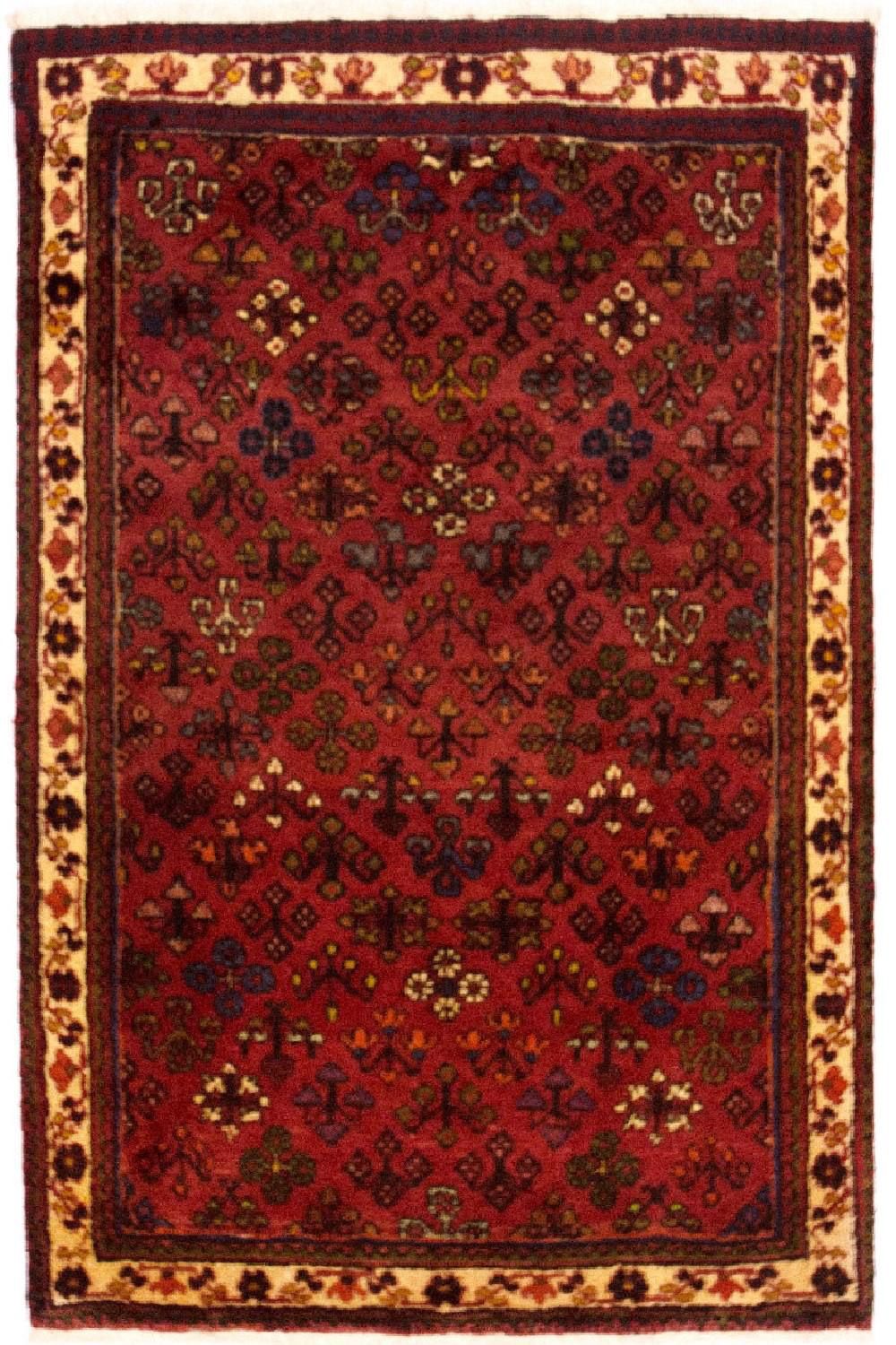 Tapis persan - Nomadic - 145 x 92 cm - rouge