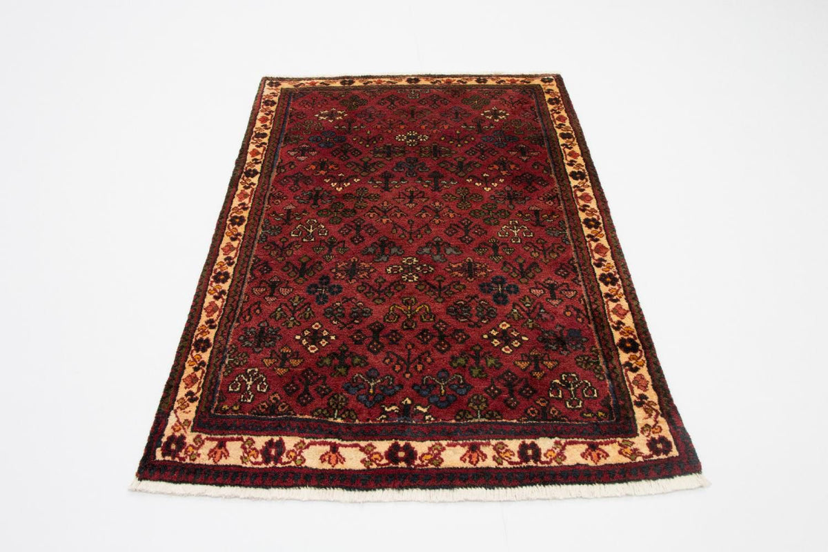 Tapis persan - Nomadic - 145 x 92 cm - rouge