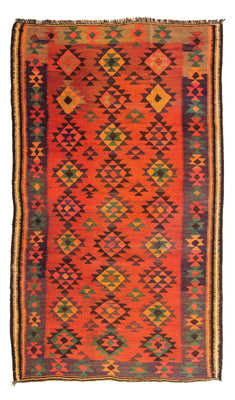 Tapis Kelim - Vieux - 250 x 155 cm - multicolore