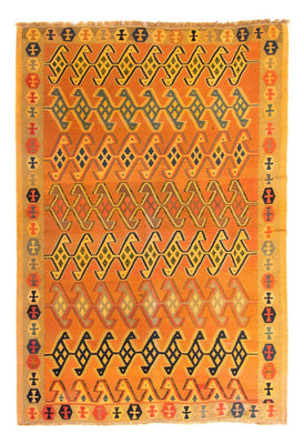 Tapis Kelim - Vieux - 250 x 180 cm - multicolore