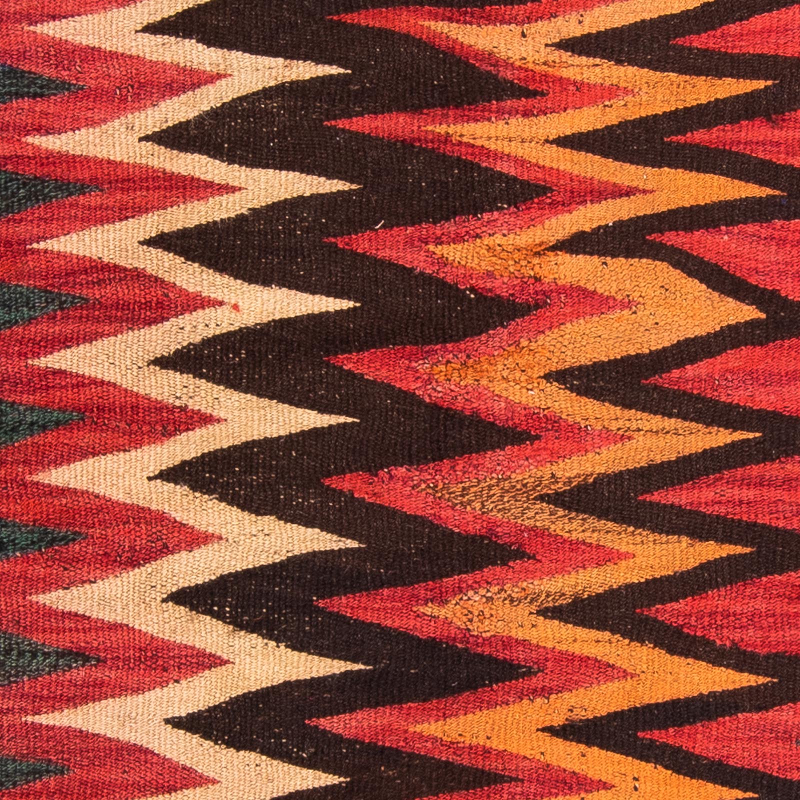 Tapis Kelim - Vieux - 130 x 90 cm - multicolore