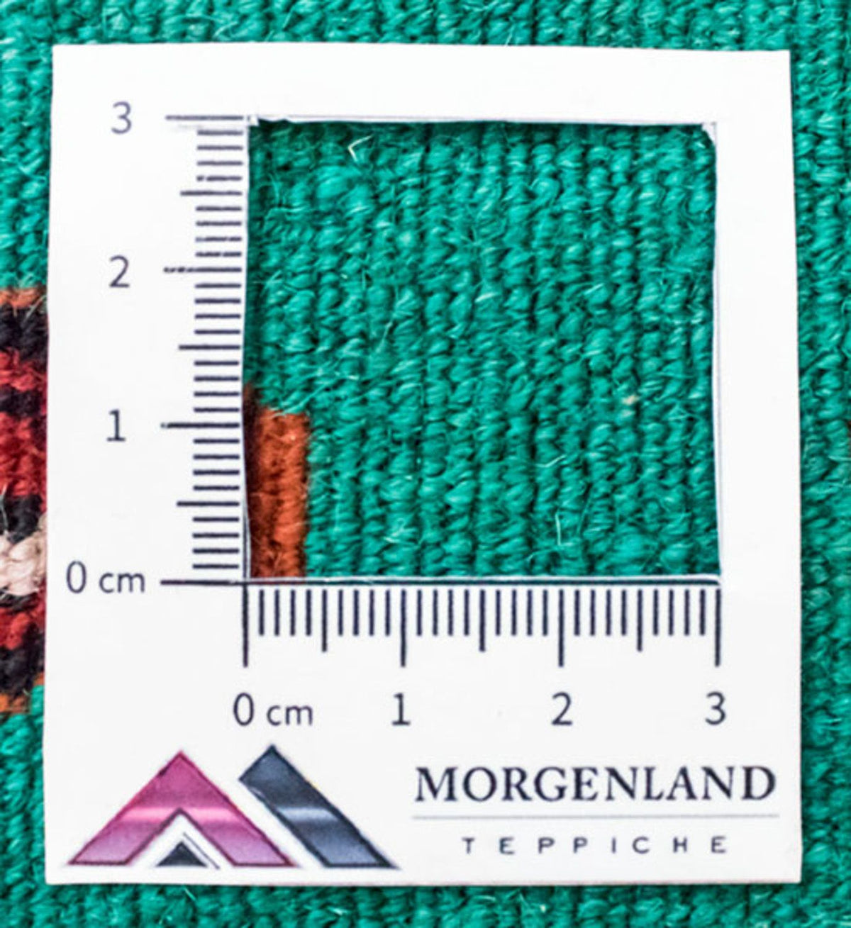 Tapis Turkaman - 124 x 100 cm - turquoise