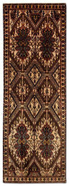 Tapis de Sharbabak Tapis 62x181cm - Tapis persan - Tapis de couloir / Multicolore / 62 x 181 cm Tapis de couloir